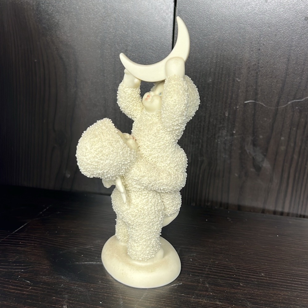 Department 56 Snowbabies "Reach For The Moon"
